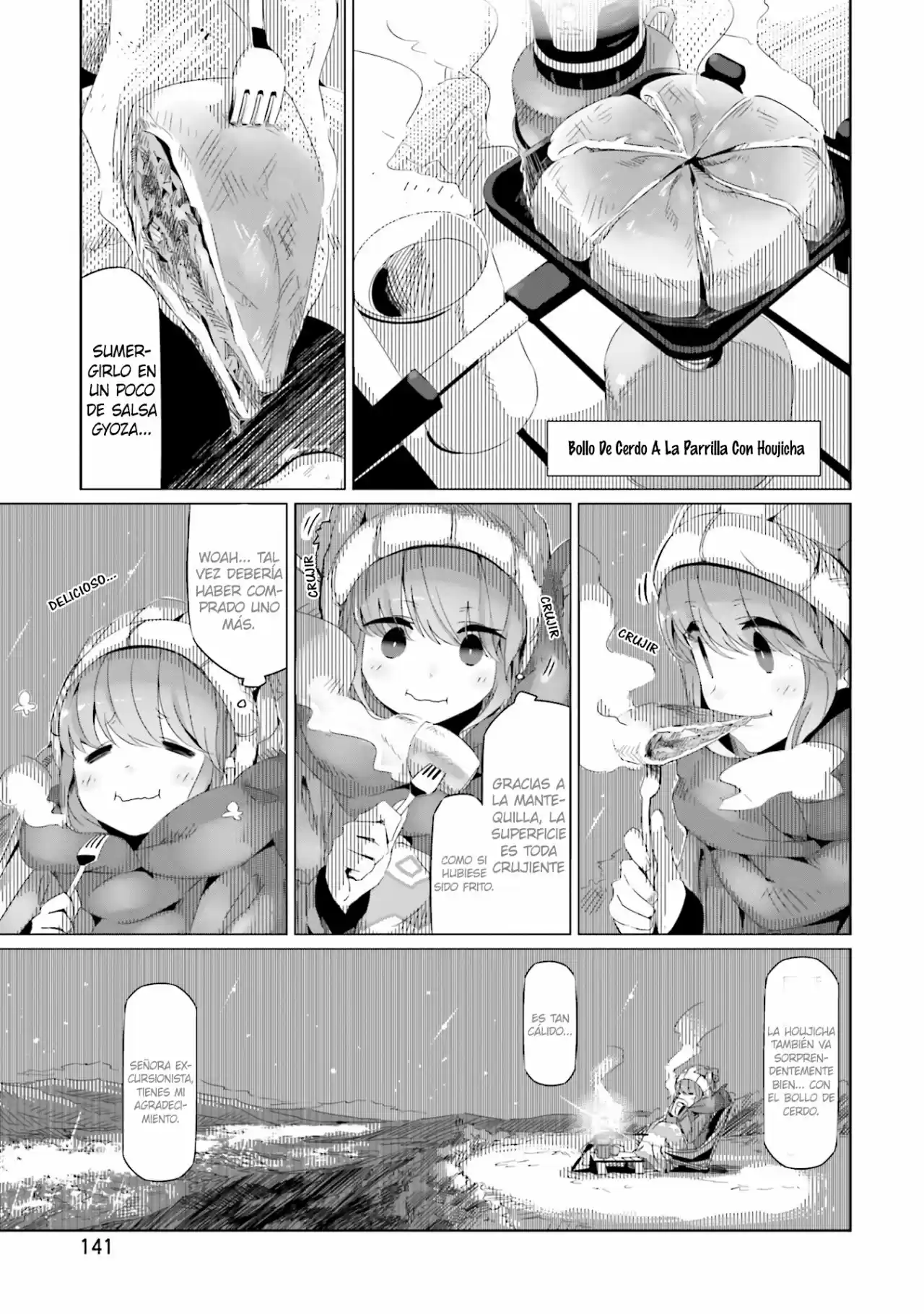 Yurucamp capítulo 18, página 20