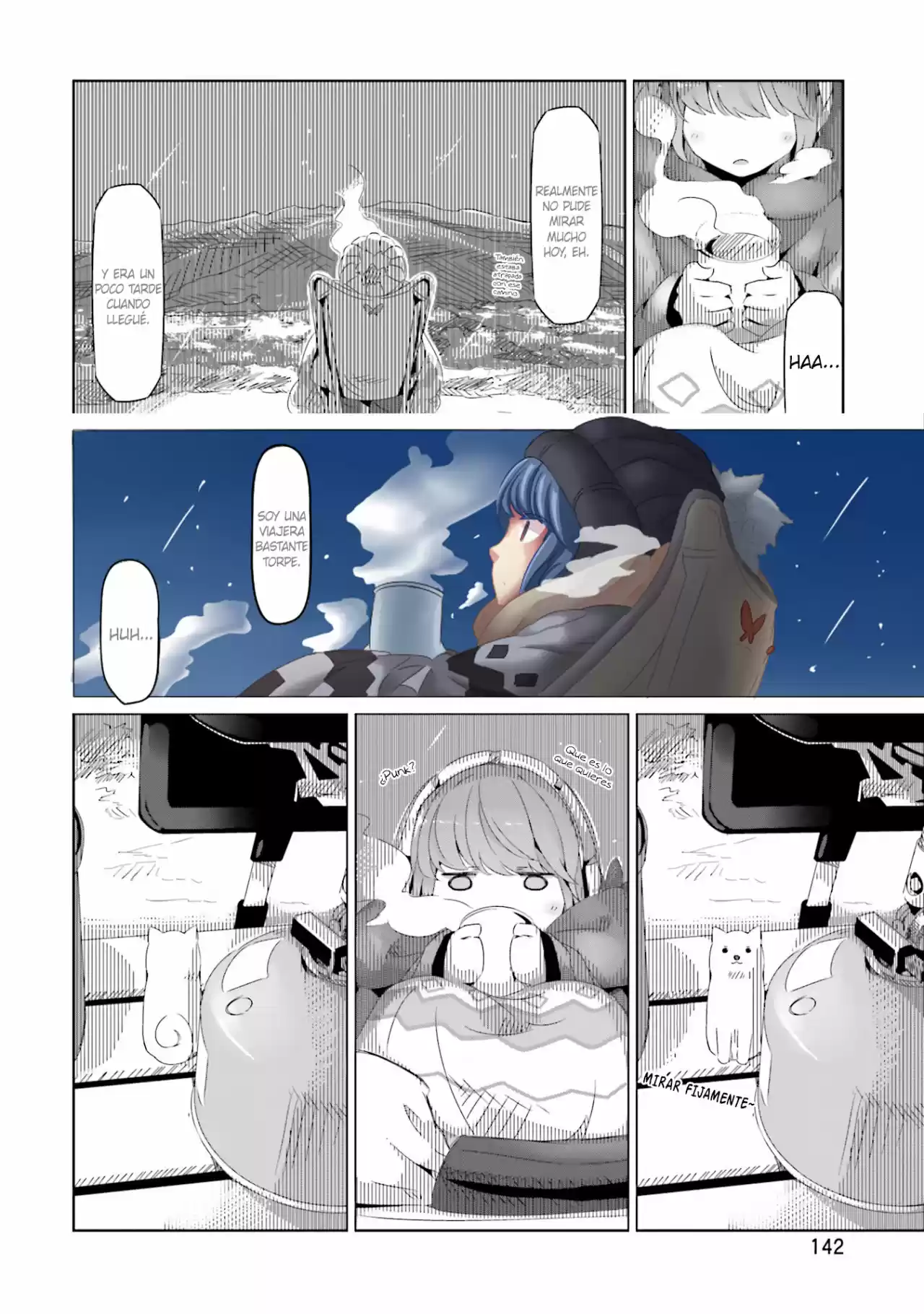 Yurucamp capítulo 18, página 21