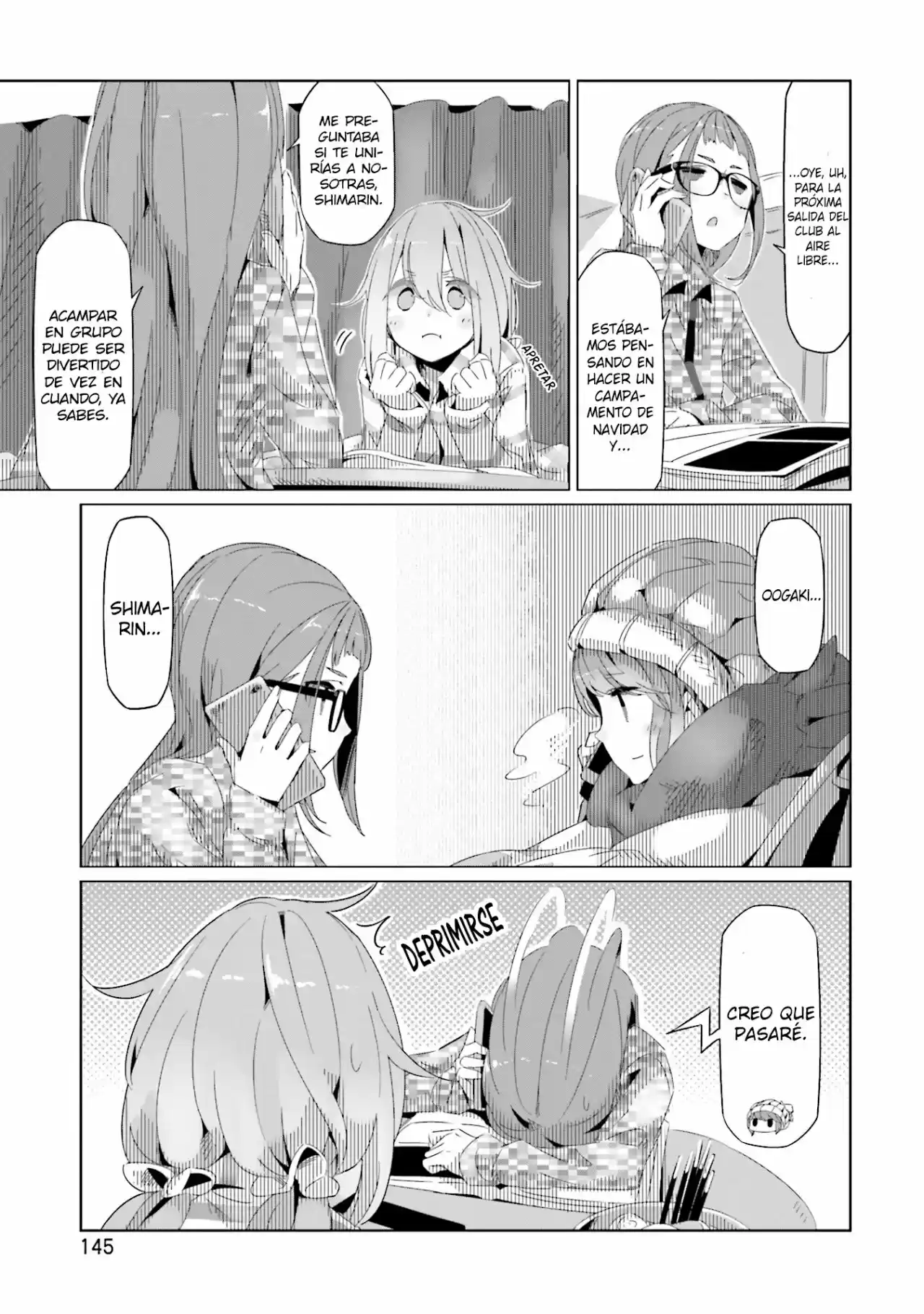 Yurucamp capítulo 18, página 25