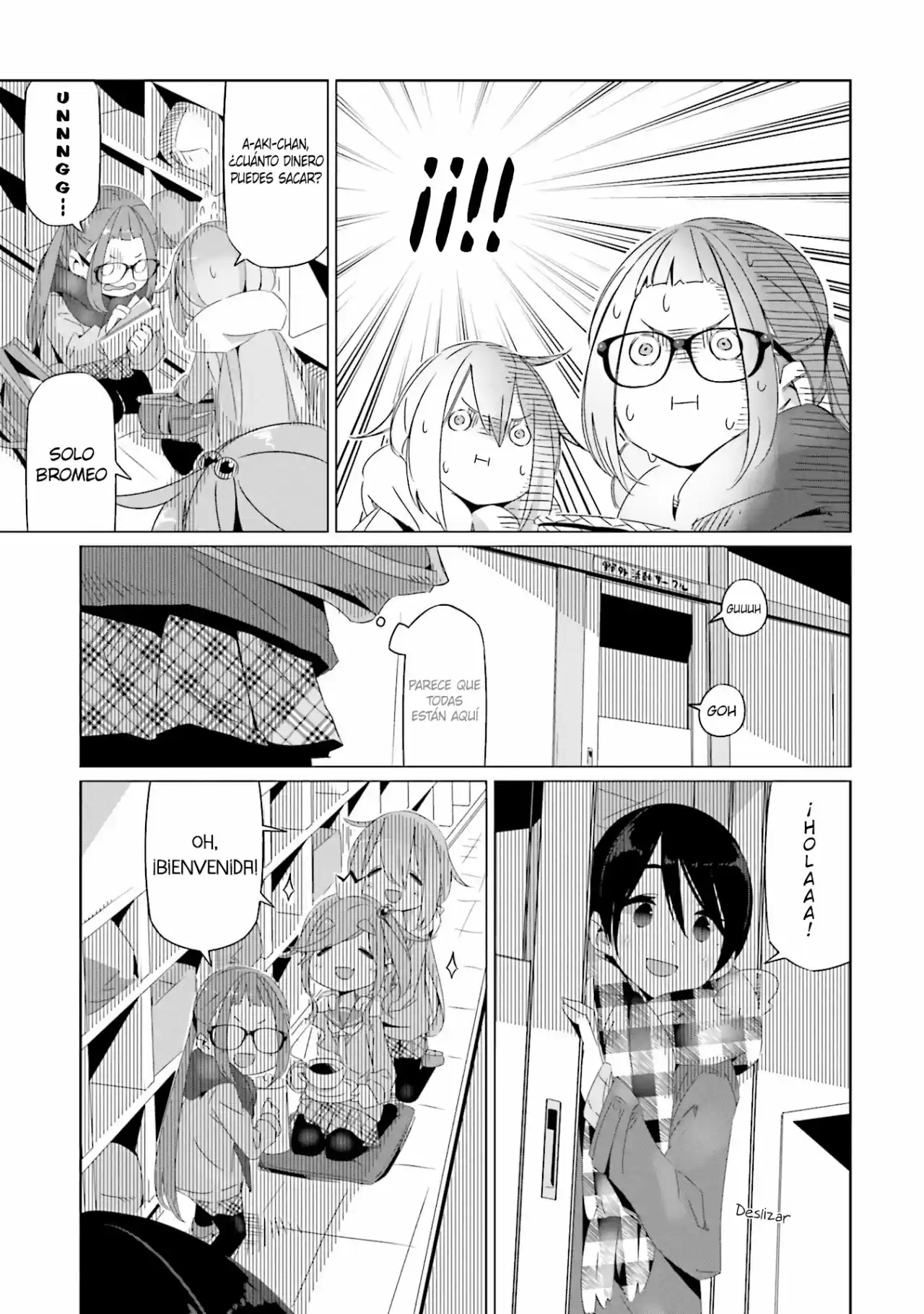 Yurucamp capítulo 19, página 7
