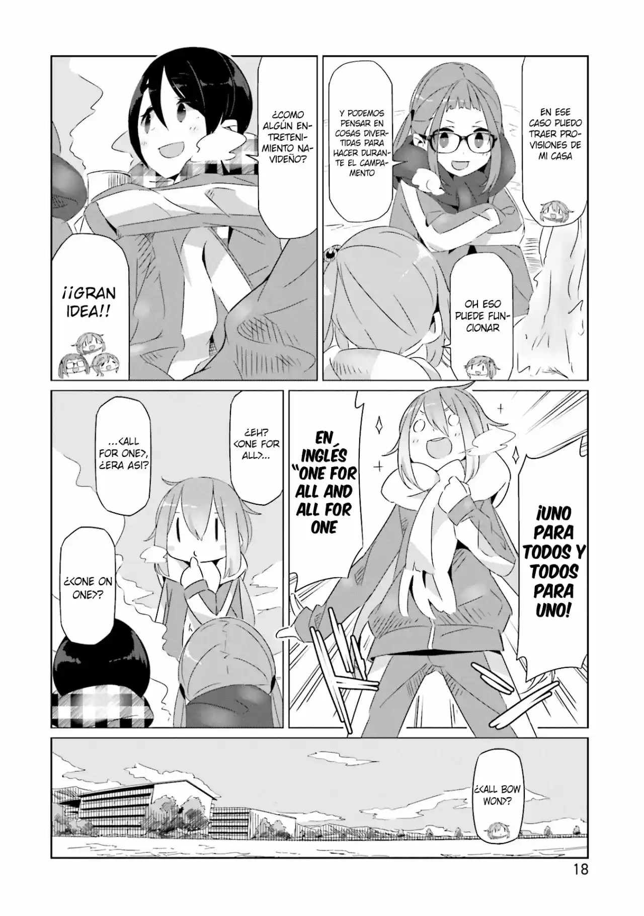 Yurucamp capítulo 19, página 20