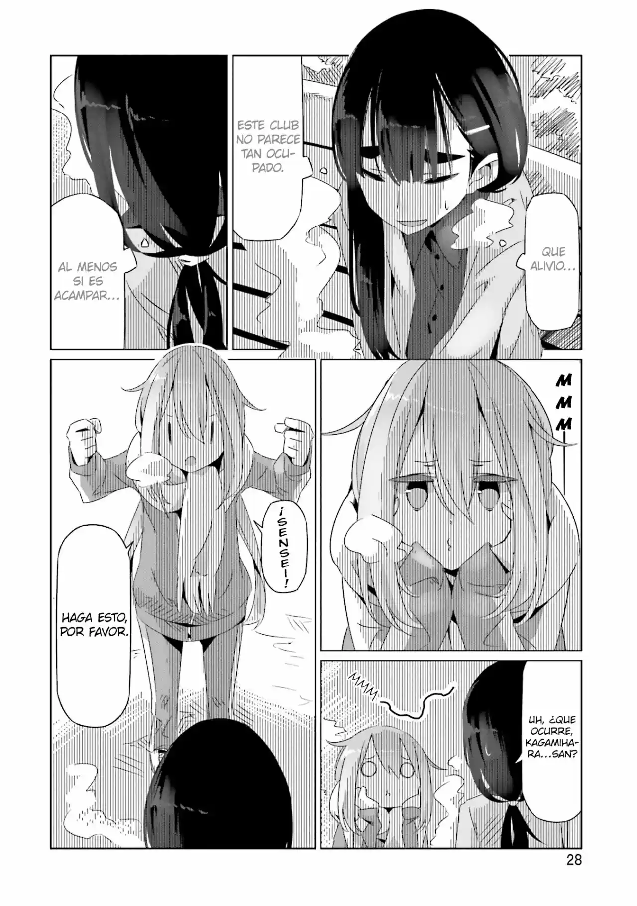 Yurucamp capítulo 19, página 30