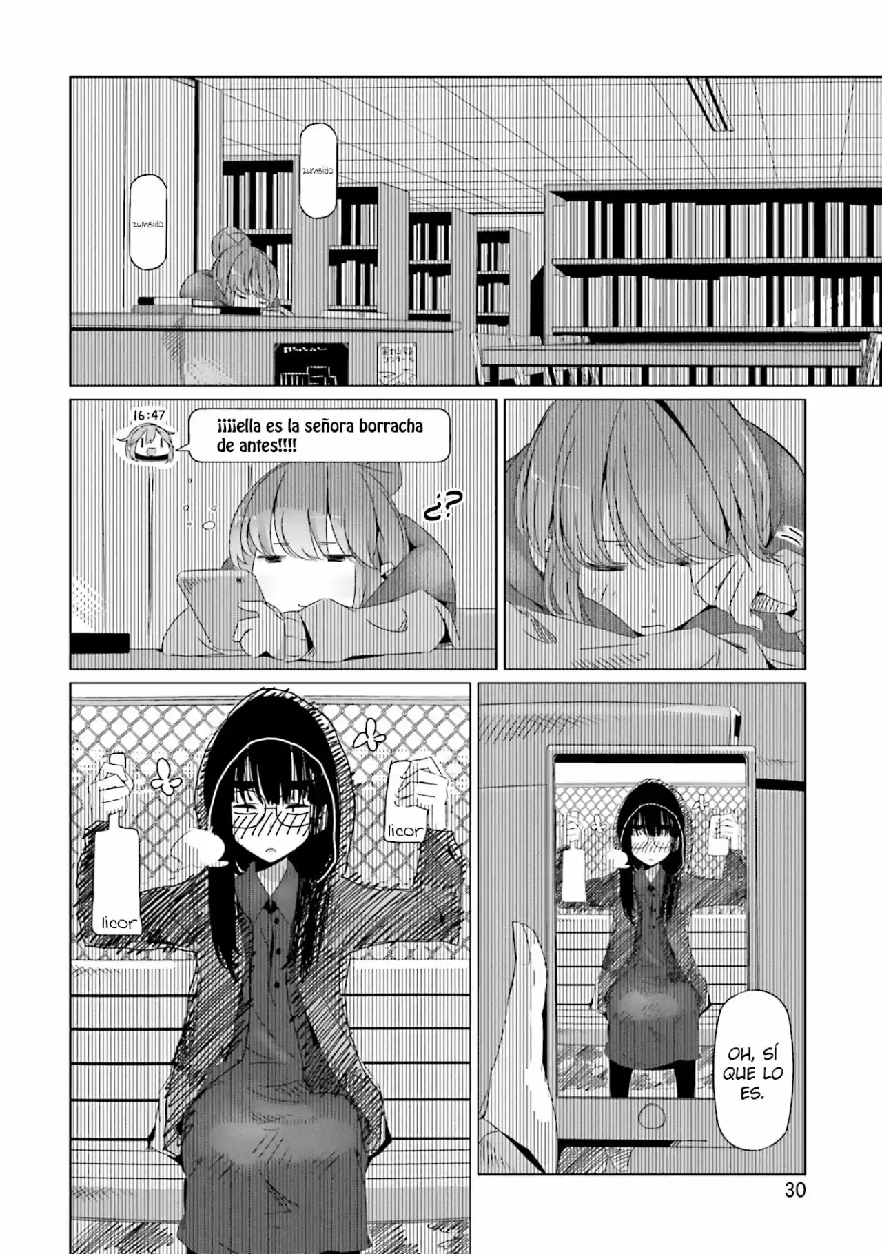 Yurucamp capítulo 19, página 32