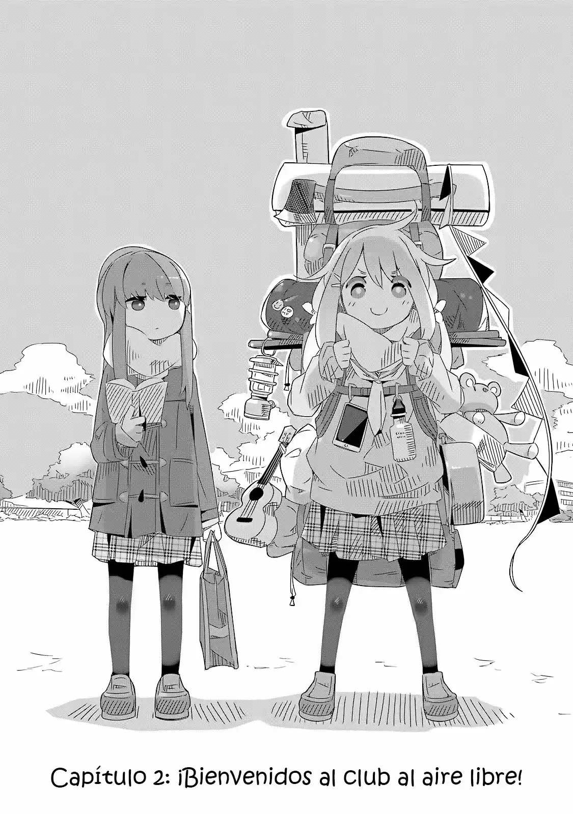 Yurucamp capítulo 2, página 4