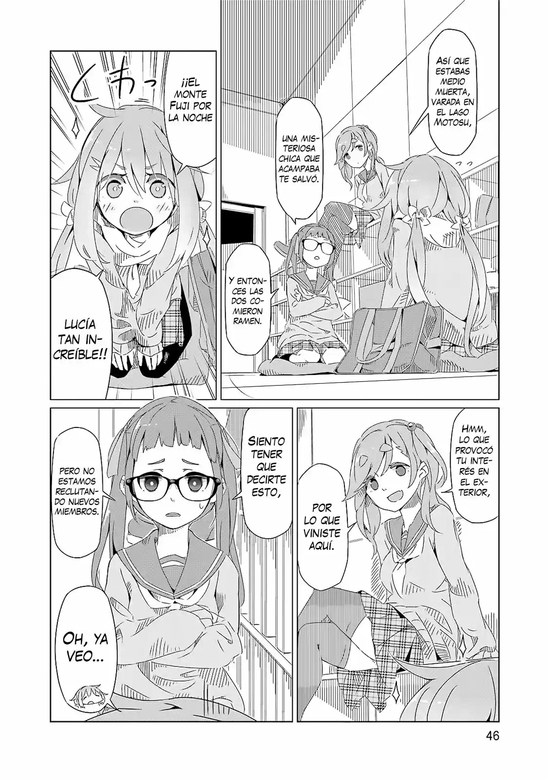 Yurucamp capítulo 2, página 11