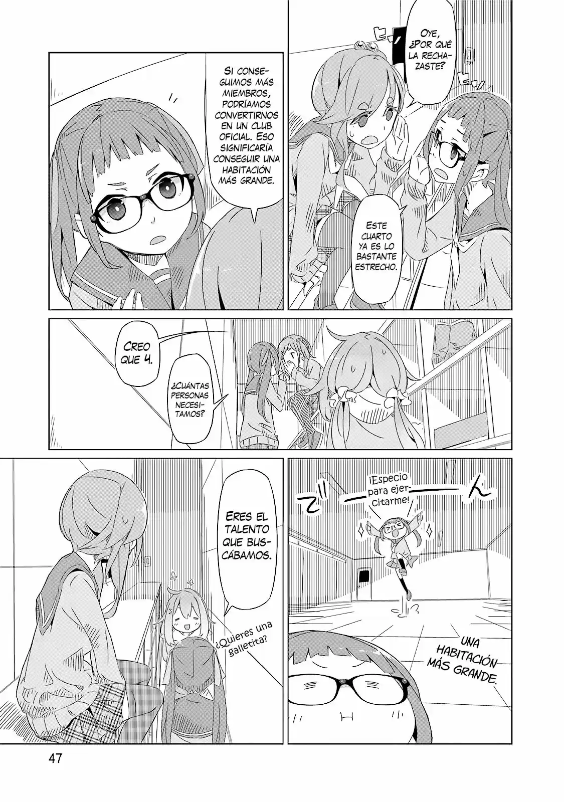 Yurucamp capítulo 2, página 12