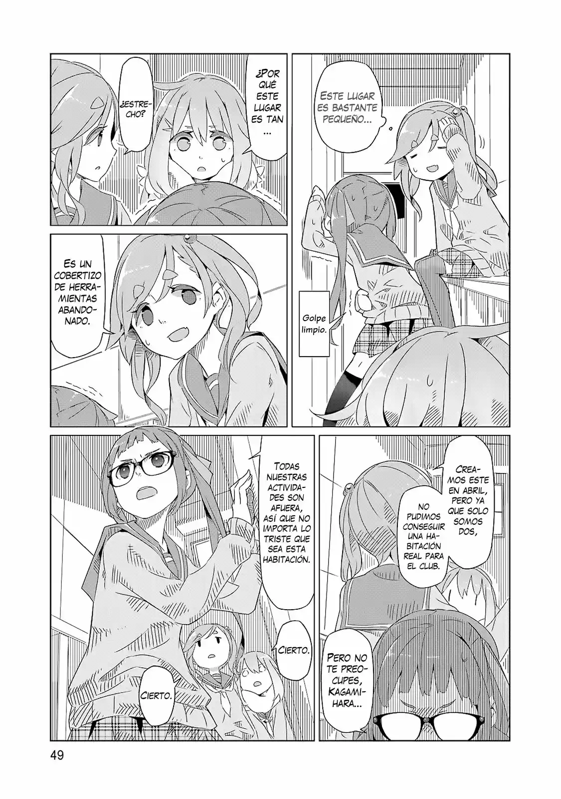 Yurucamp capítulo 2, página 14