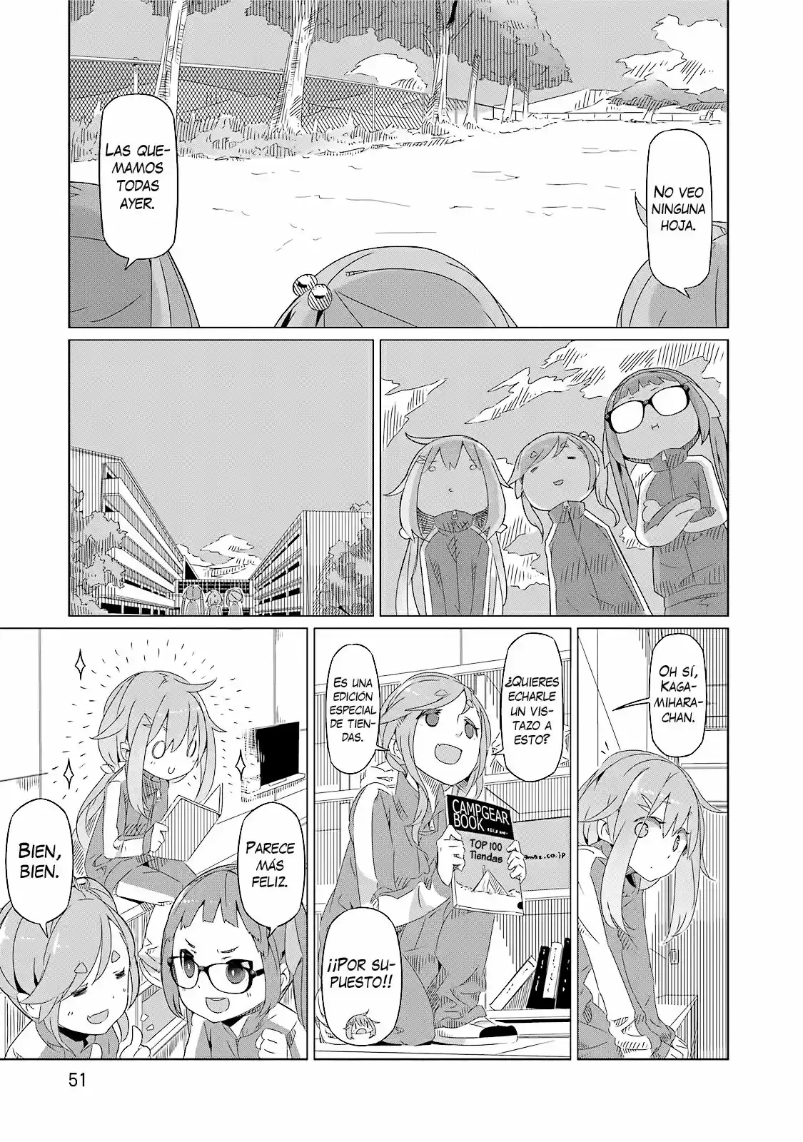 Yurucamp capítulo 2, página 16