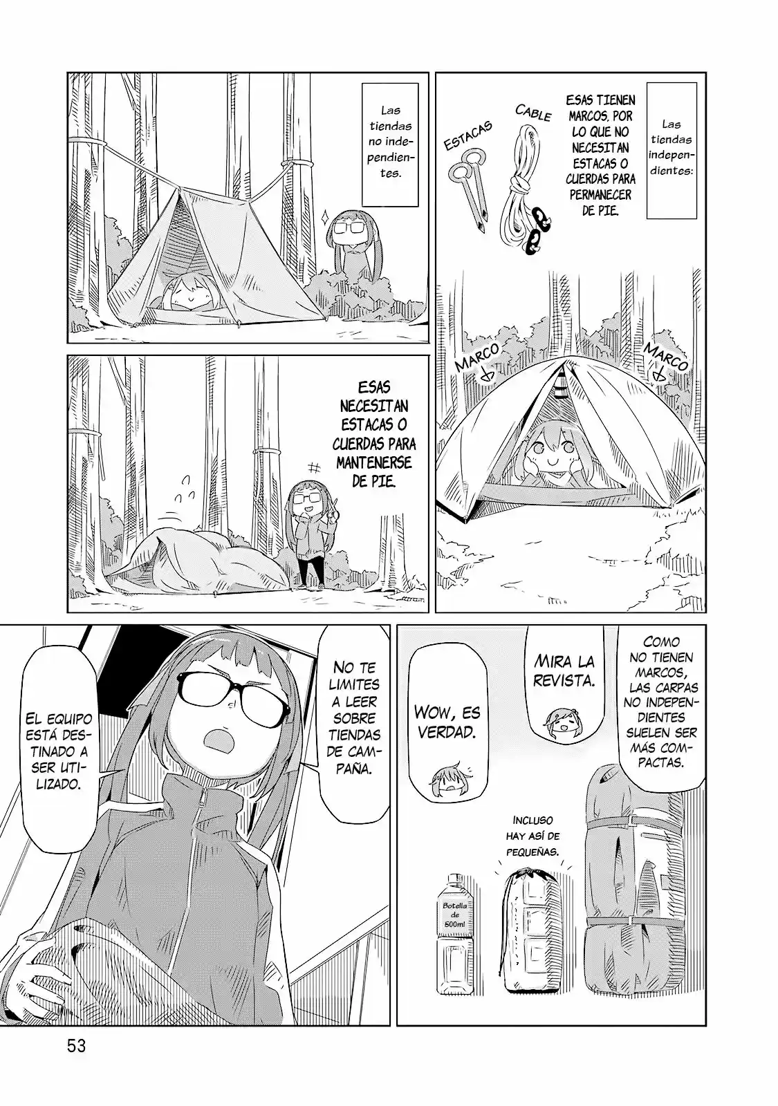 Yurucamp capítulo 2, página 18