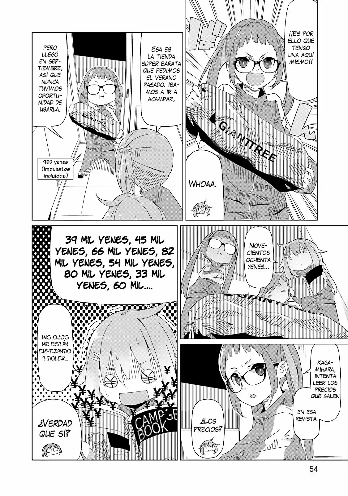 Yurucamp capítulo 2, página 19