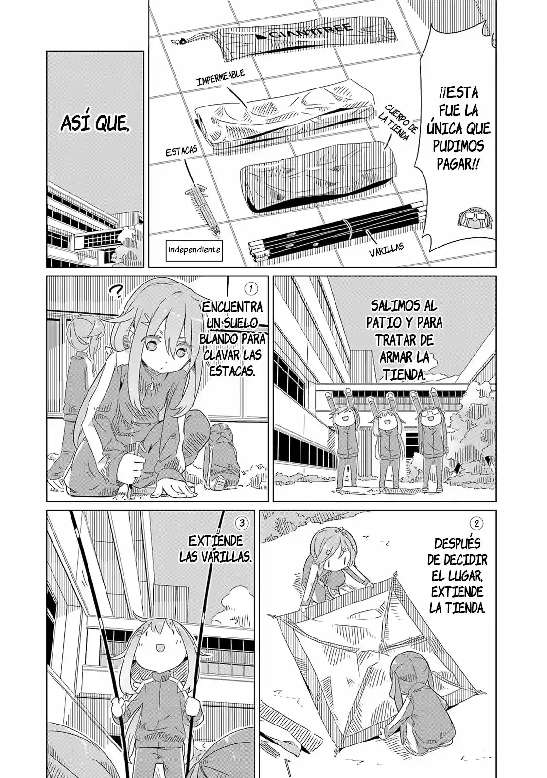 Yurucamp capítulo 2, página 20