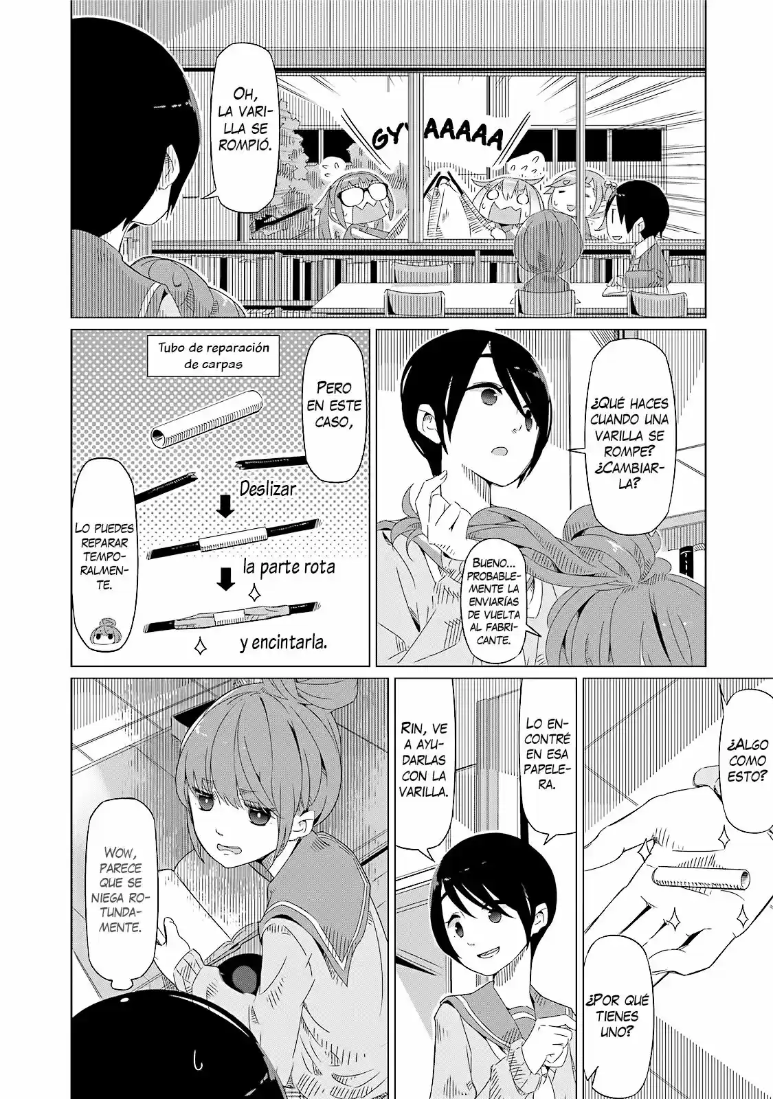 Yurucamp capítulo 2, página 23