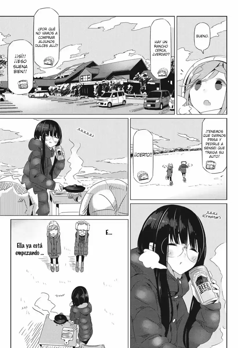 Yurucamp capítulo 20, página 7