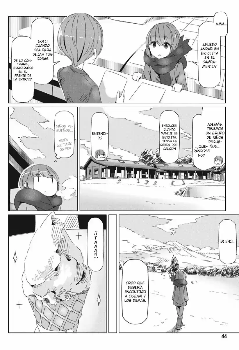 Yurucamp capítulo 20, página 12