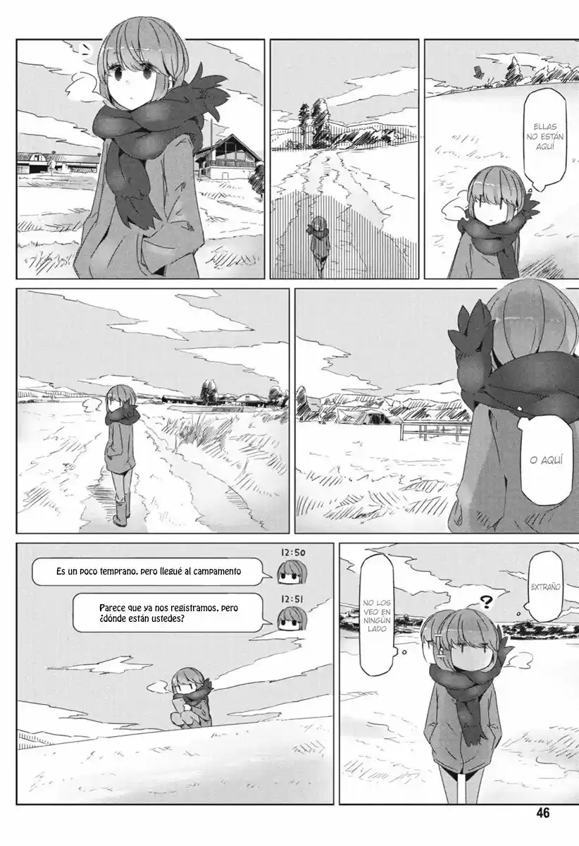 Yurucamp capítulo 20, página 14