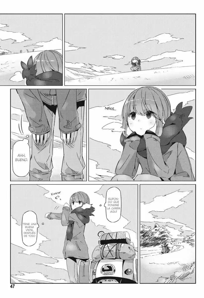 Yurucamp capítulo 20, página 15
