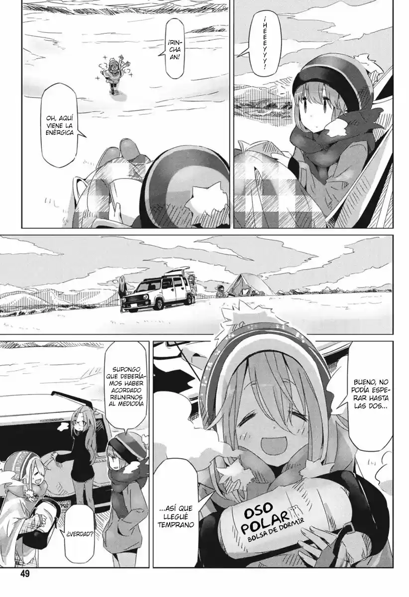 Yurucamp capítulo 20, página 17