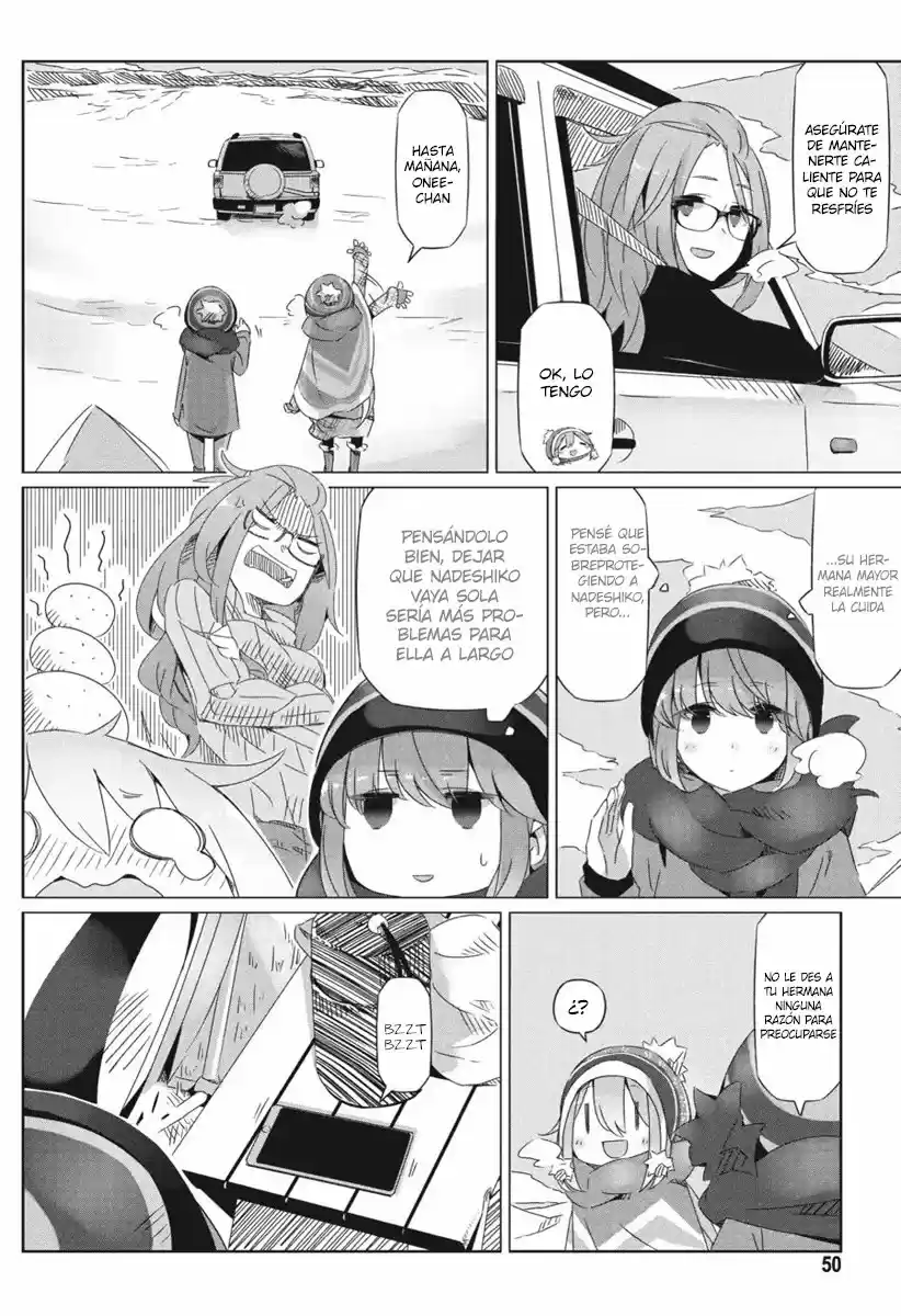 Yurucamp capítulo 20, página 18