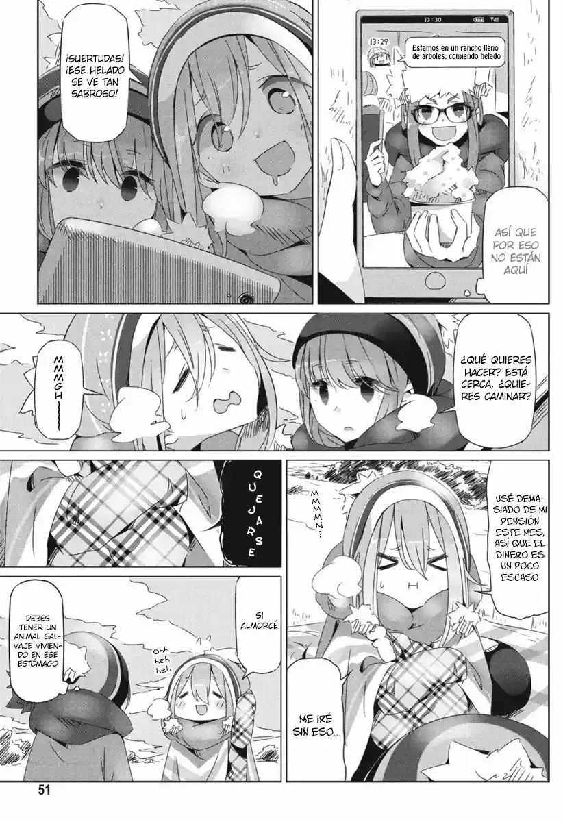 Yurucamp capítulo 20, página 19