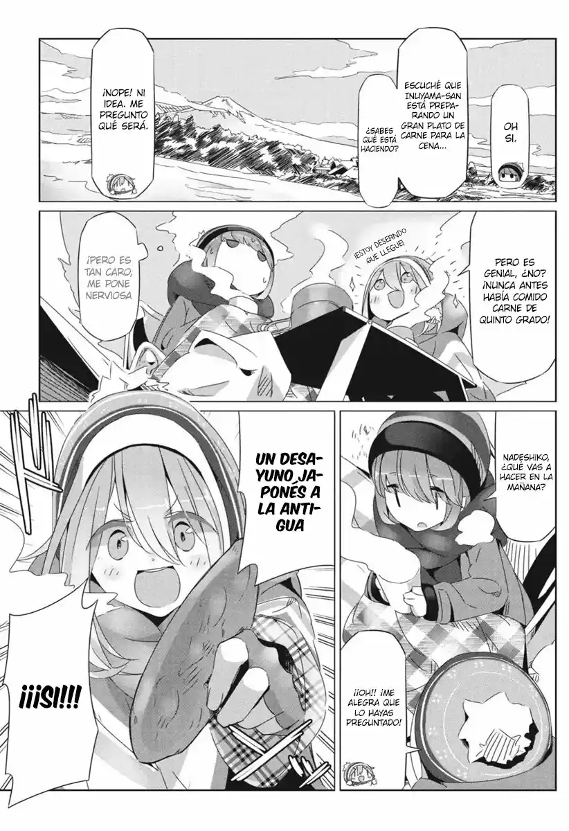 Yurucamp capítulo 20, página 25