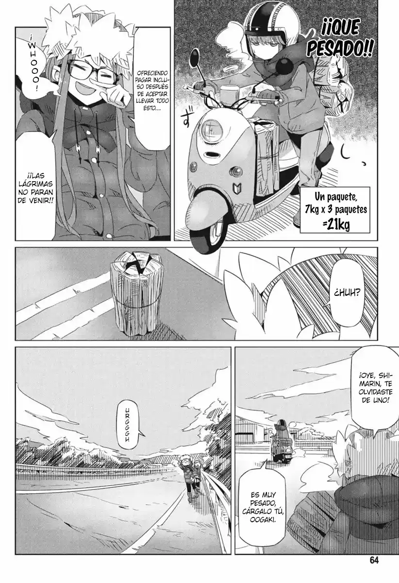 Yurucamp capítulo 21, página 3