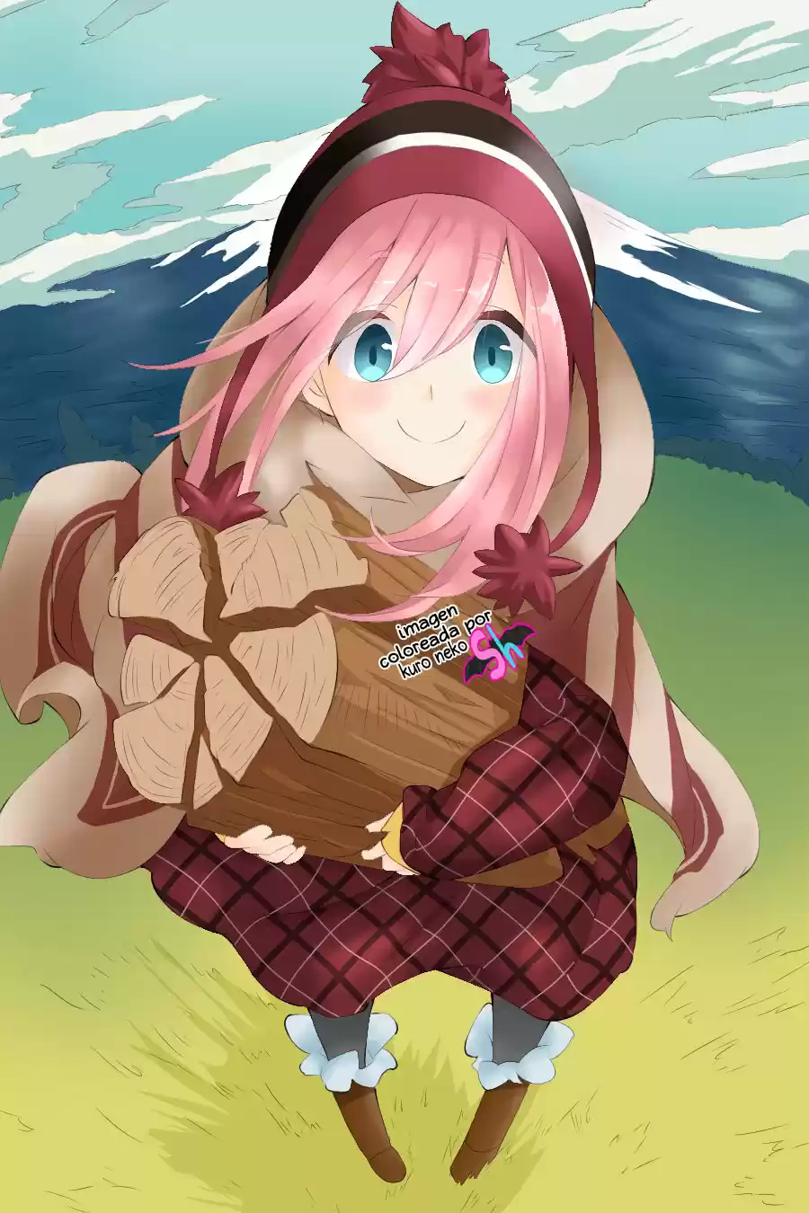 Yurucamp capítulo 21, página 4
