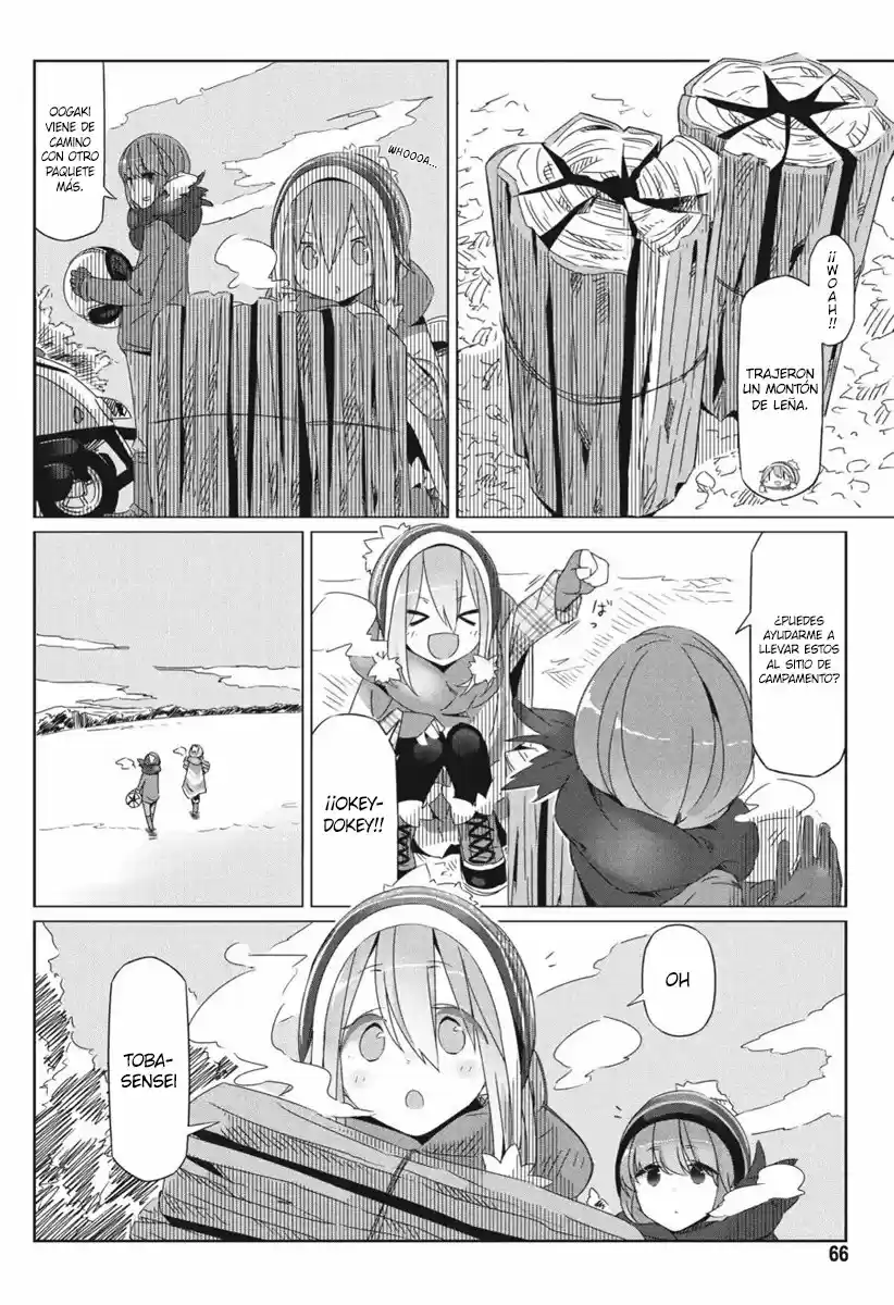 Yurucamp capítulo 21, página 6