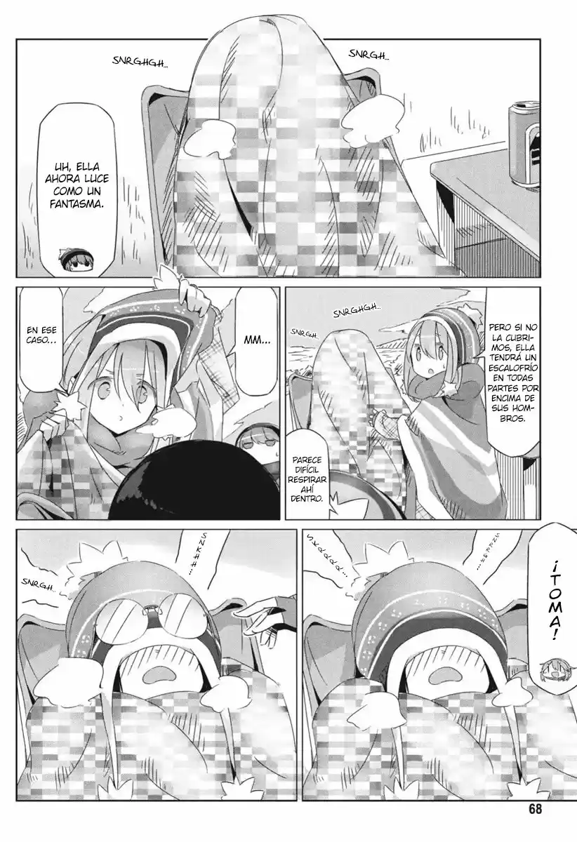 Yurucamp capítulo 21, página 8