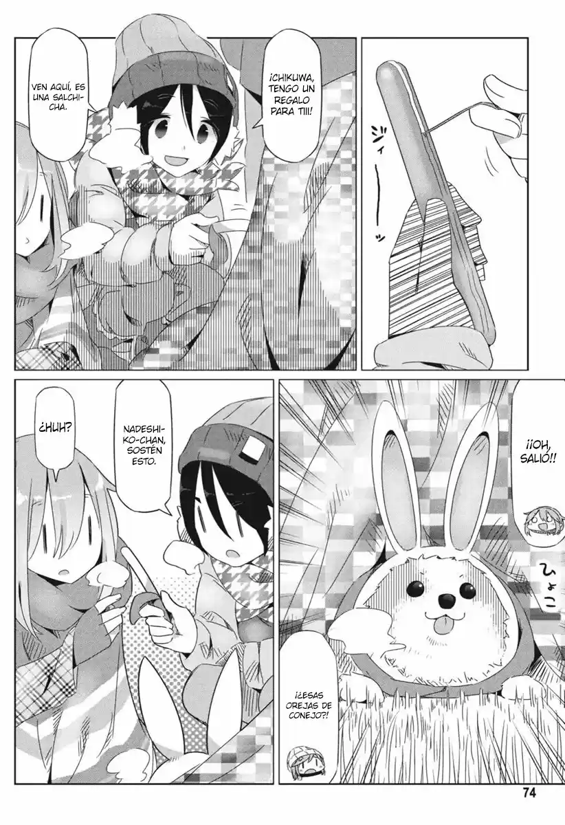 Yurucamp capítulo 21, página 14