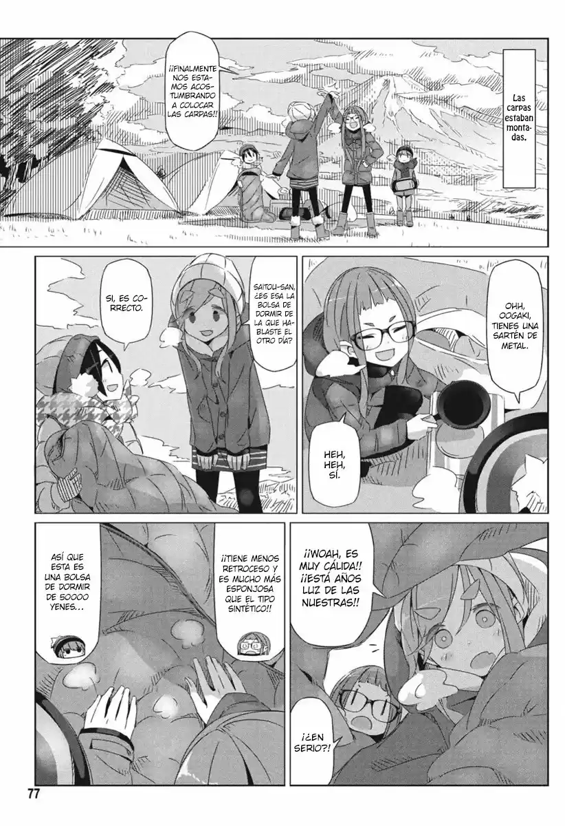 Yurucamp capítulo 21, página 17