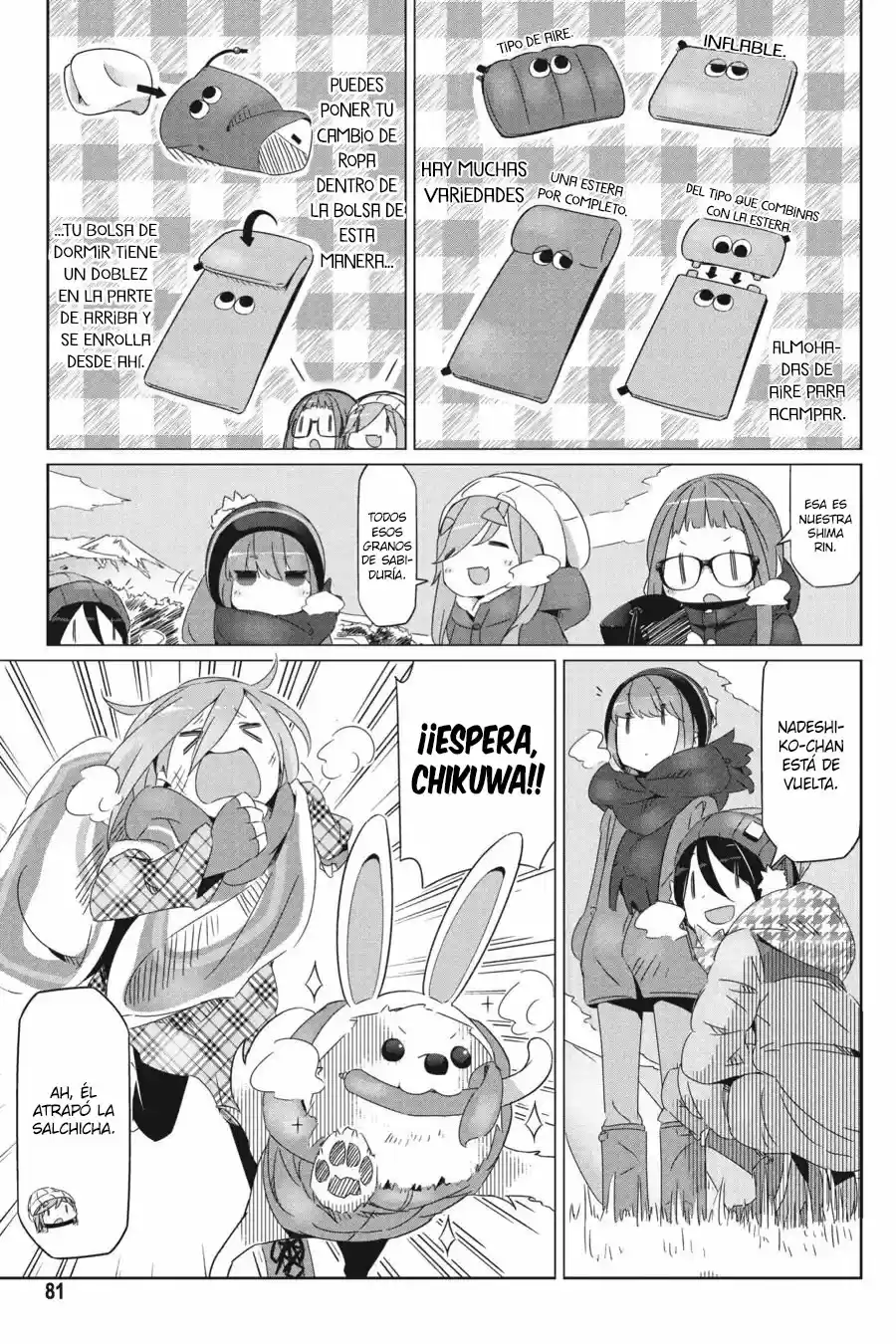 Yurucamp capítulo 21, página 21