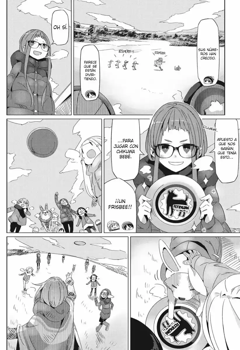 Yurucamp capítulo 21, página 22