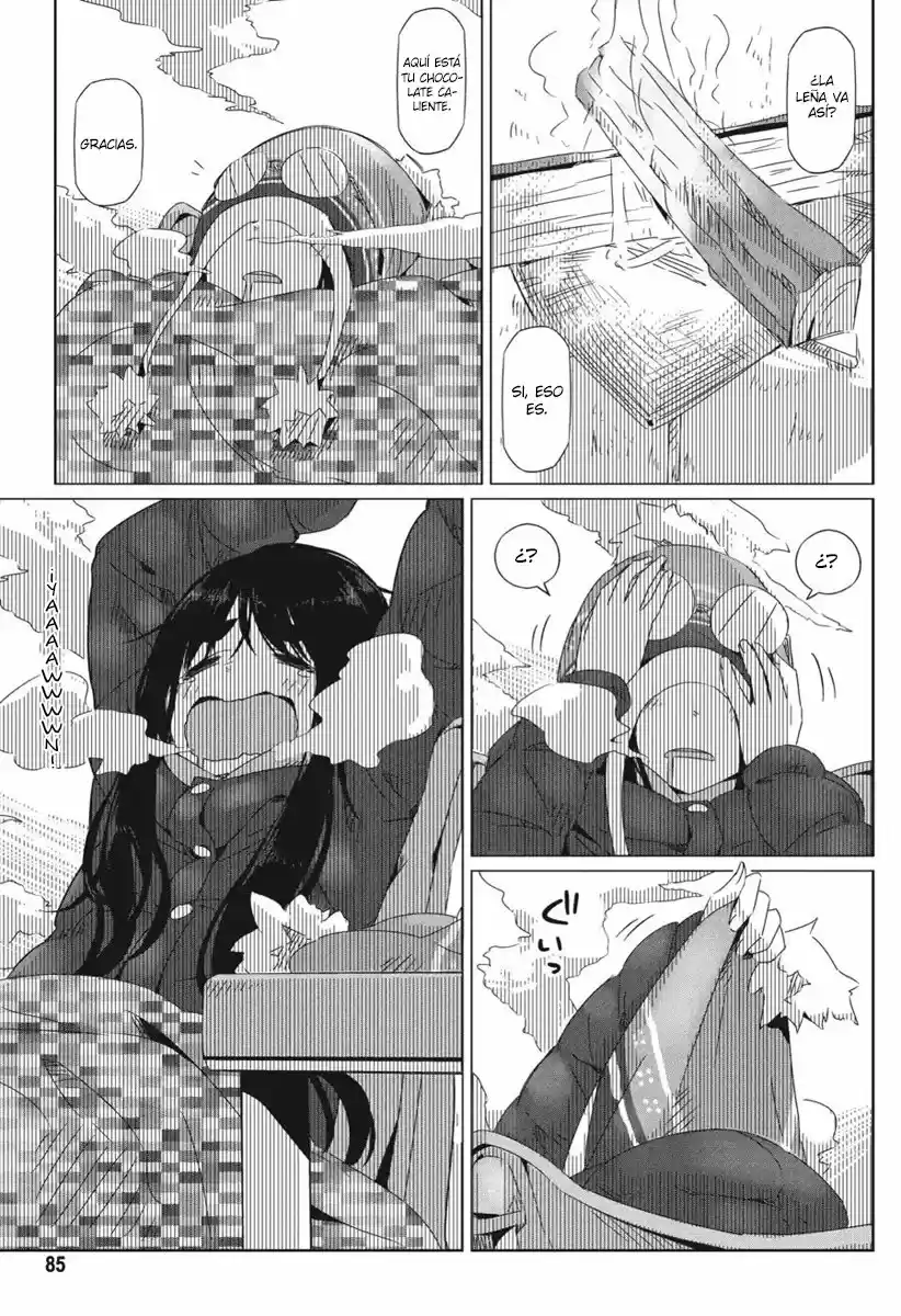 Yurucamp capítulo 21, página 25