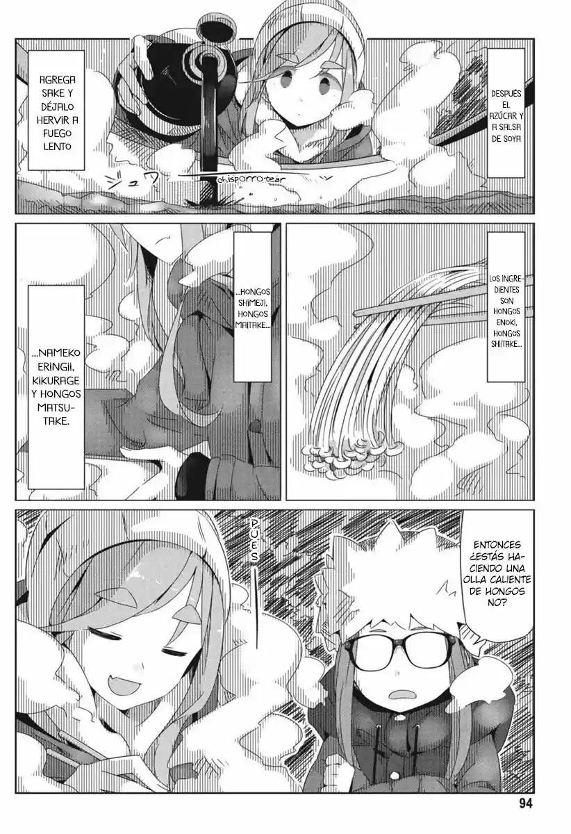 Yurucamp capítulo 22, página 2