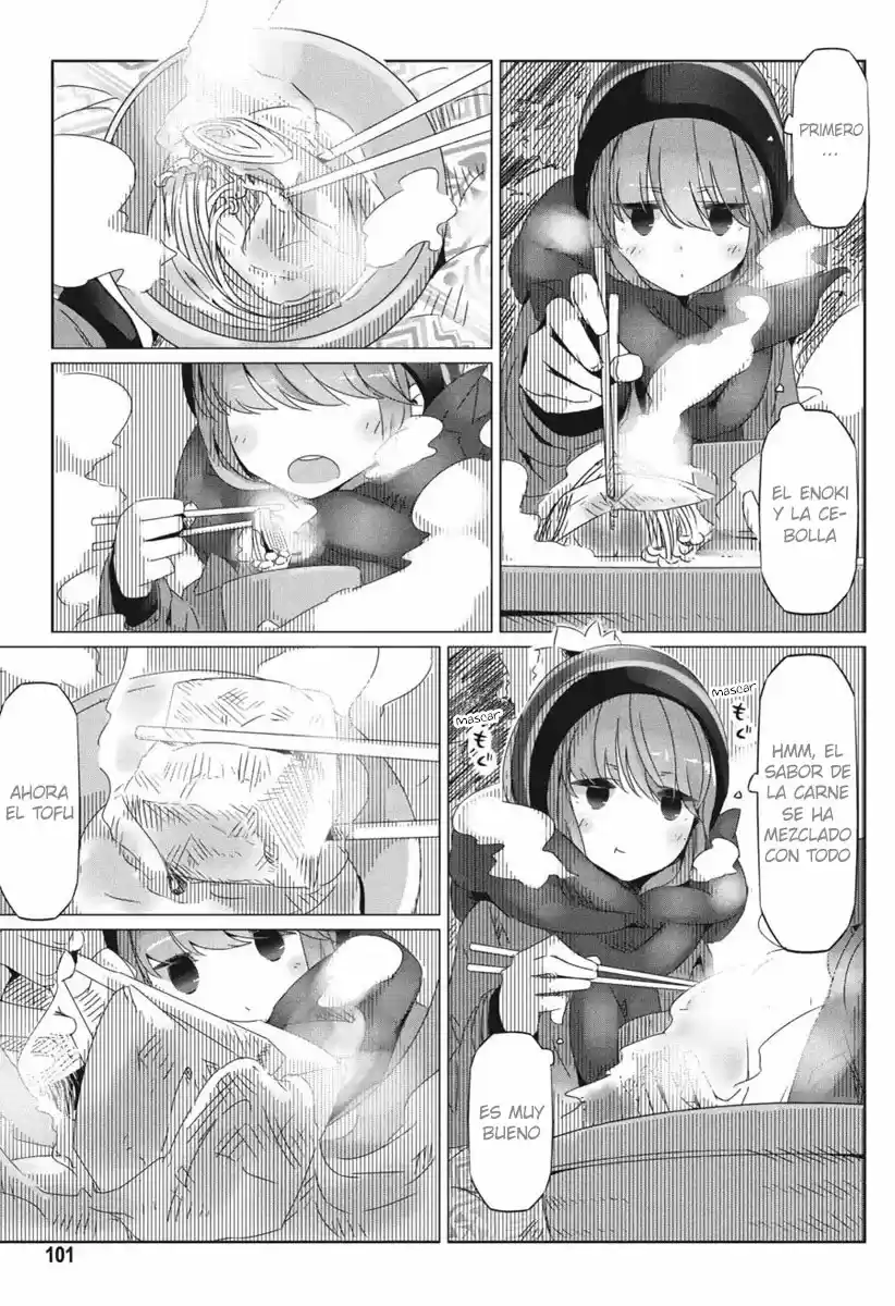 Yurucamp capítulo 22, página 9