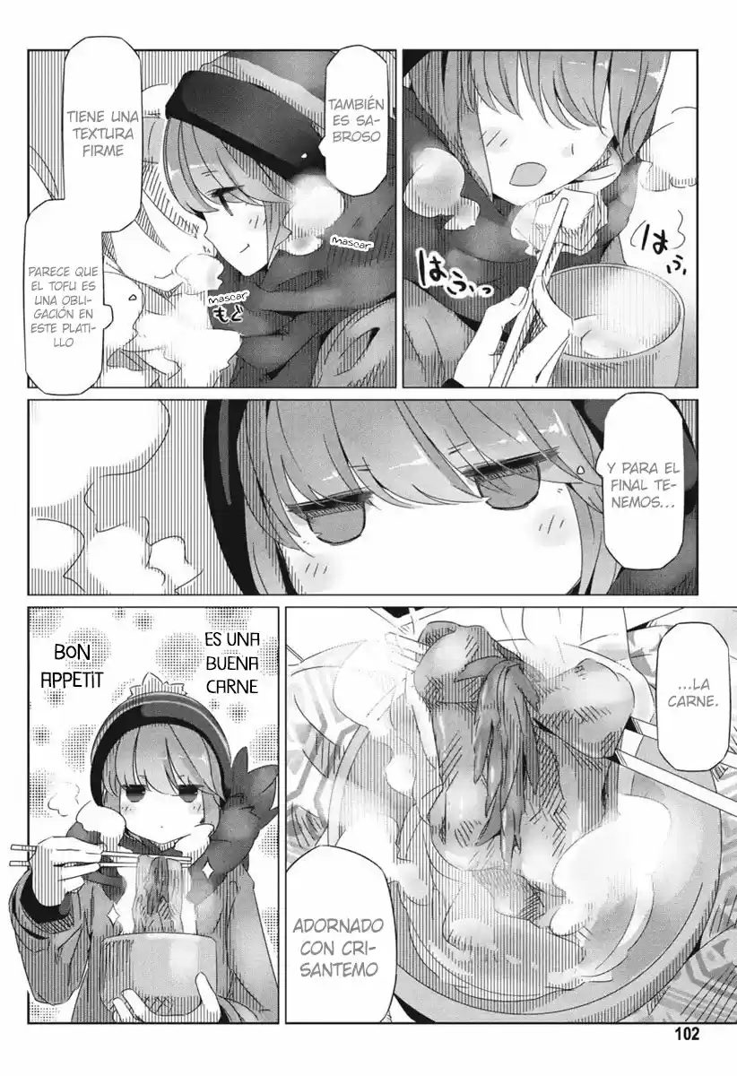 Yurucamp capítulo 22, página 10