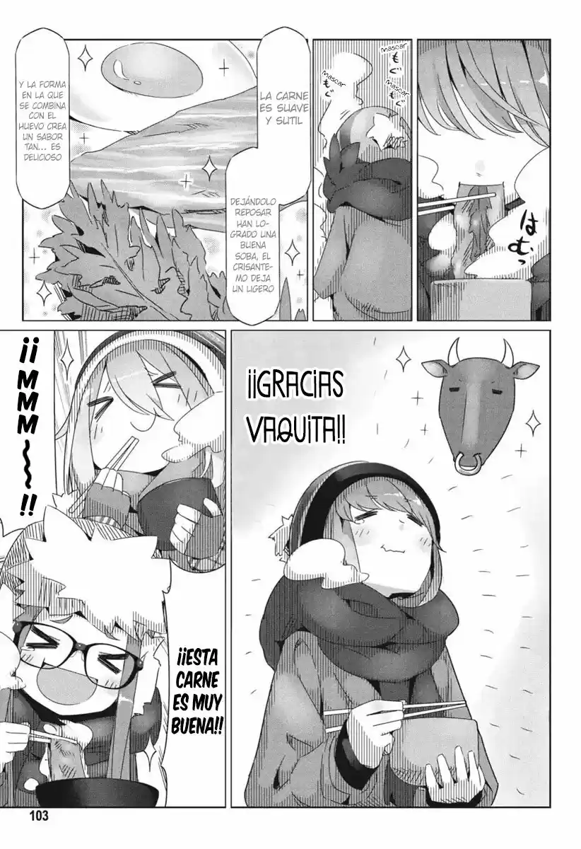 Yurucamp capítulo 22, página 11