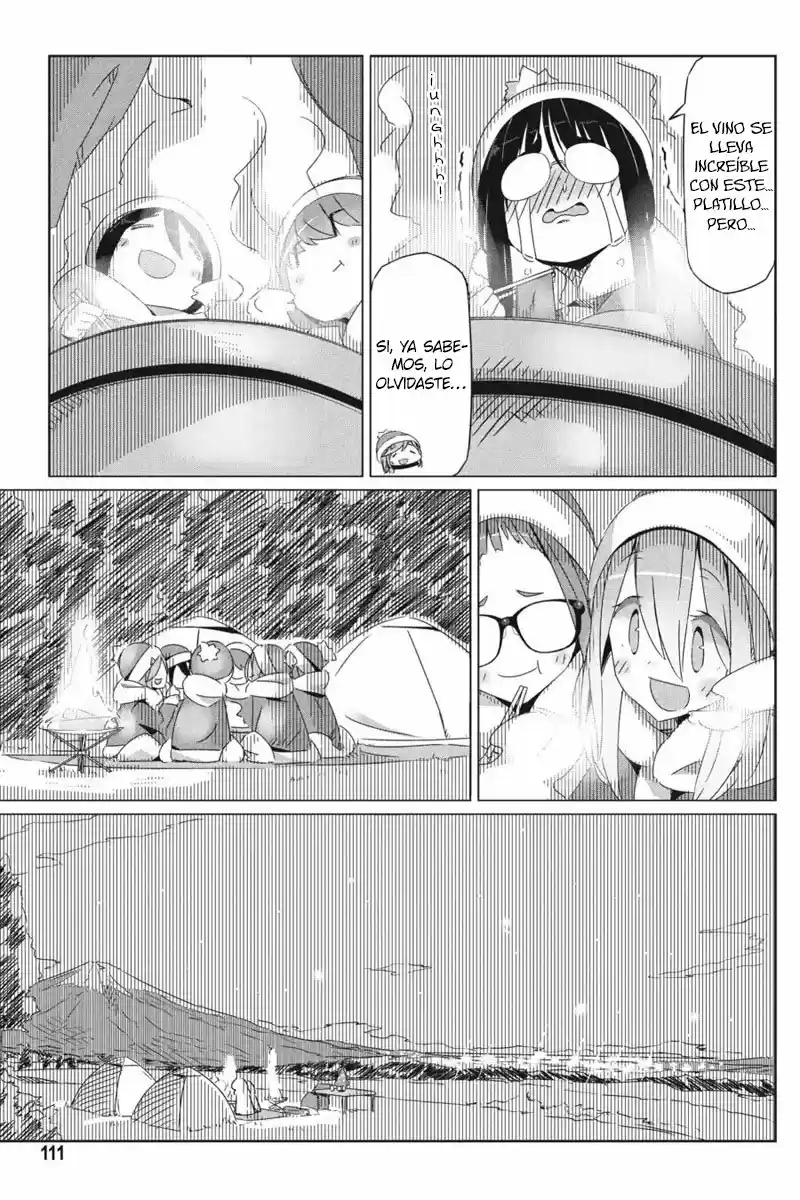 Yurucamp capítulo 22, página 19