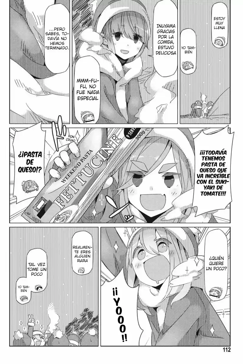 Yurucamp capítulo 22, página 20