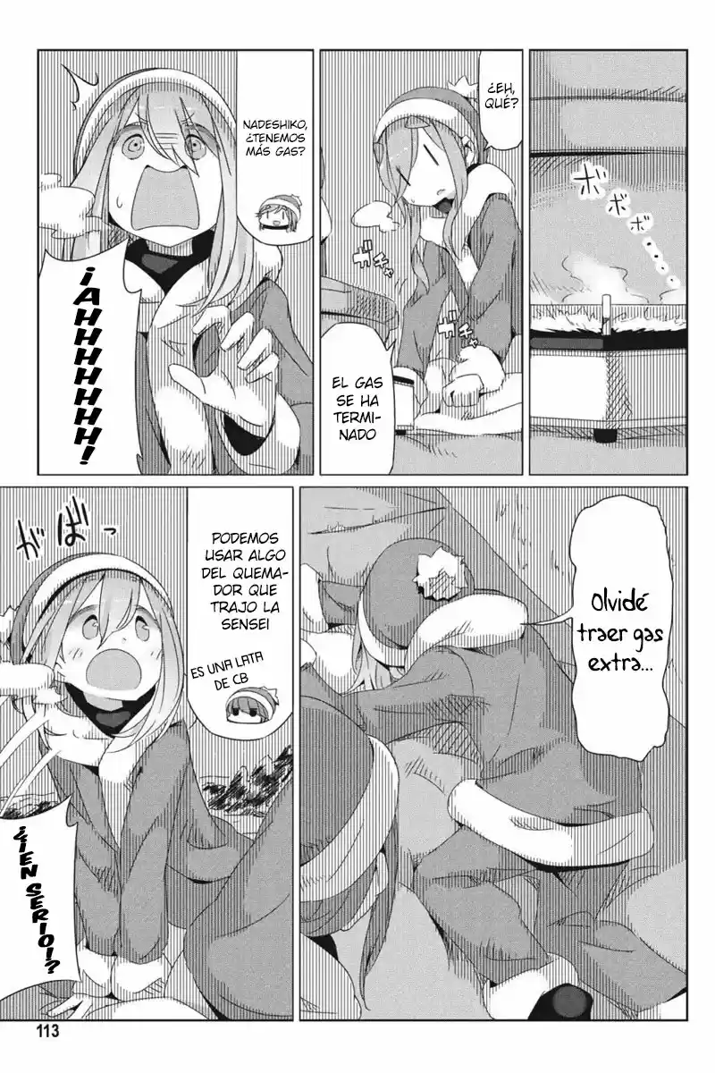 Yurucamp capítulo 22, página 21