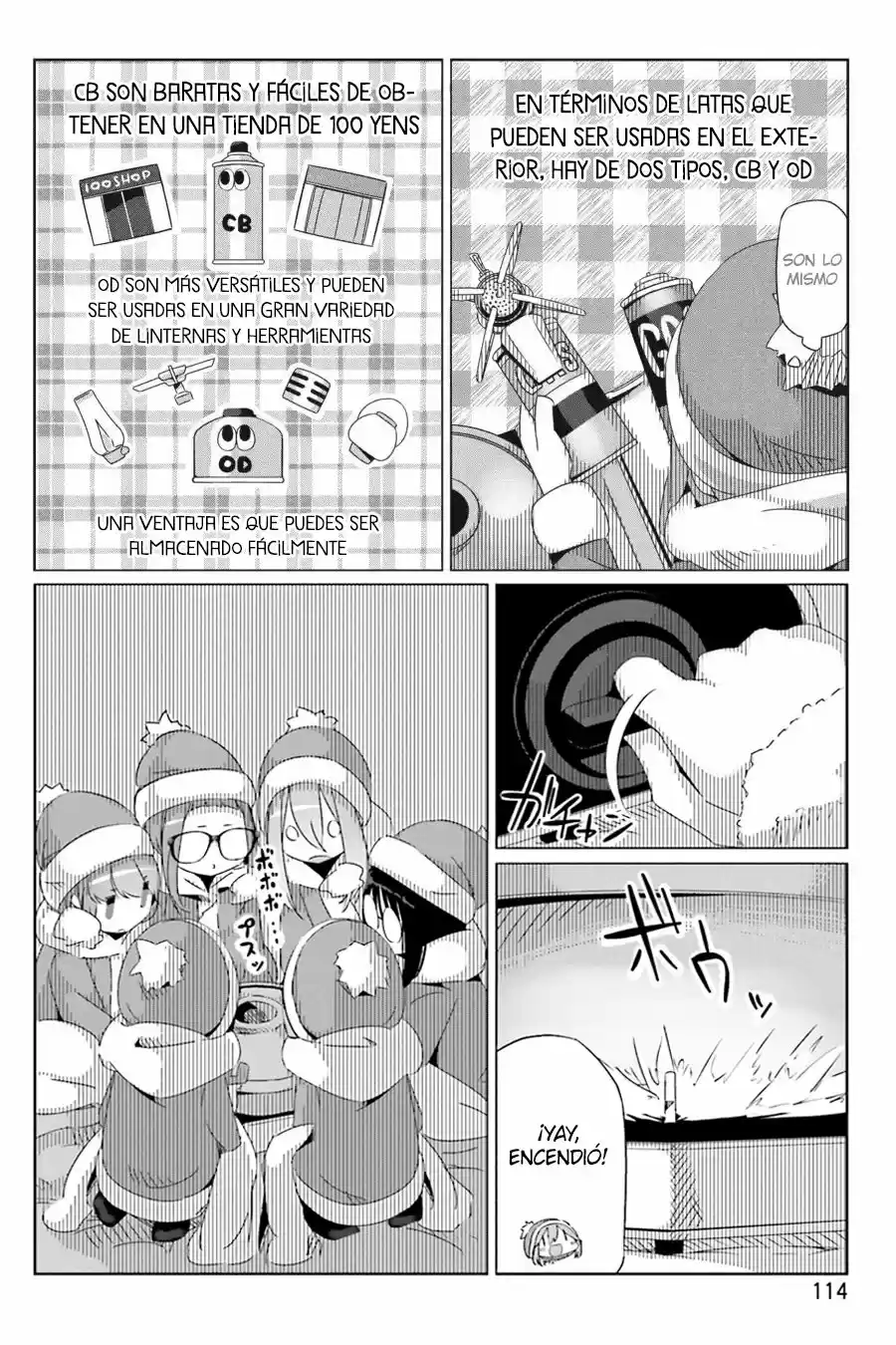 Yurucamp capítulo 22, página 22