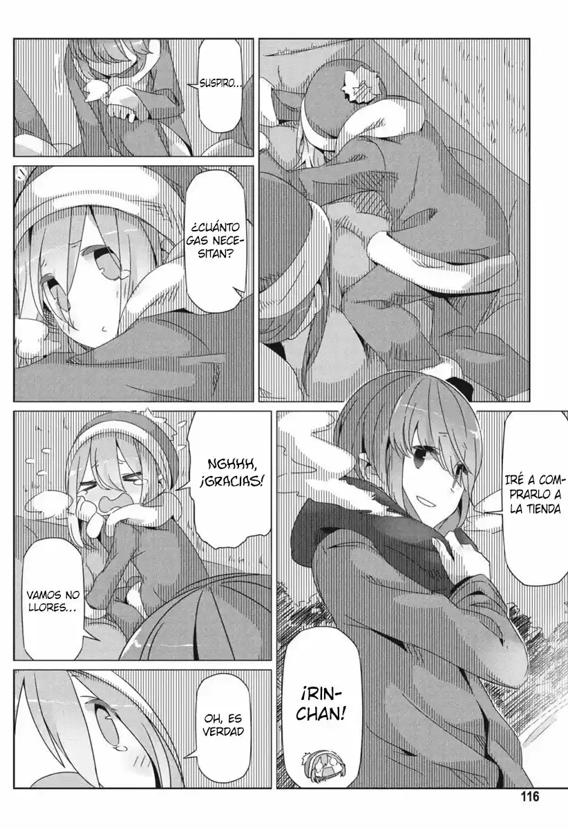 Yurucamp capítulo 22, página 24