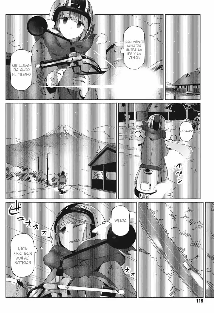 Yurucamp capítulo 22, página 26