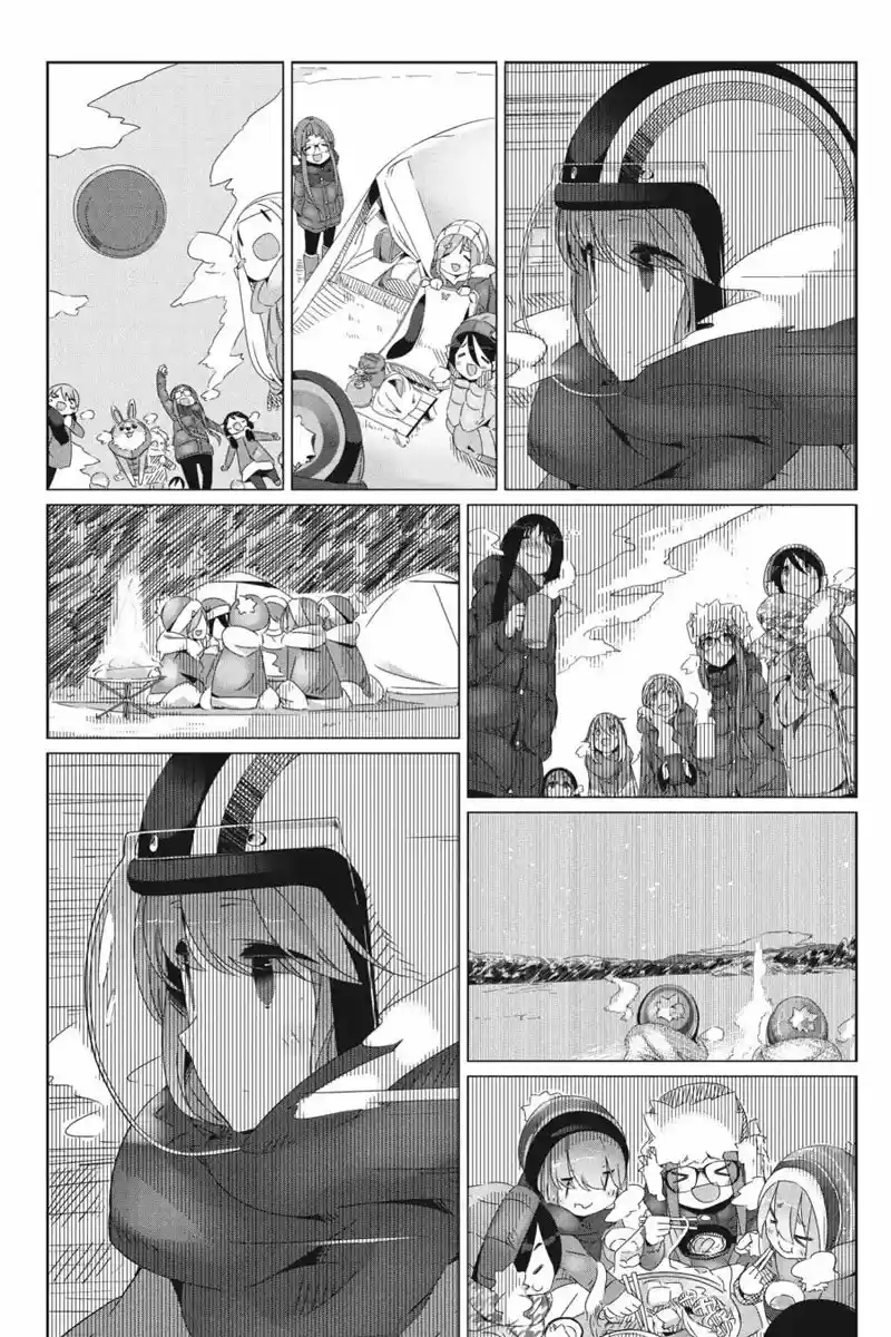 Yurucamp capítulo 22, página 27