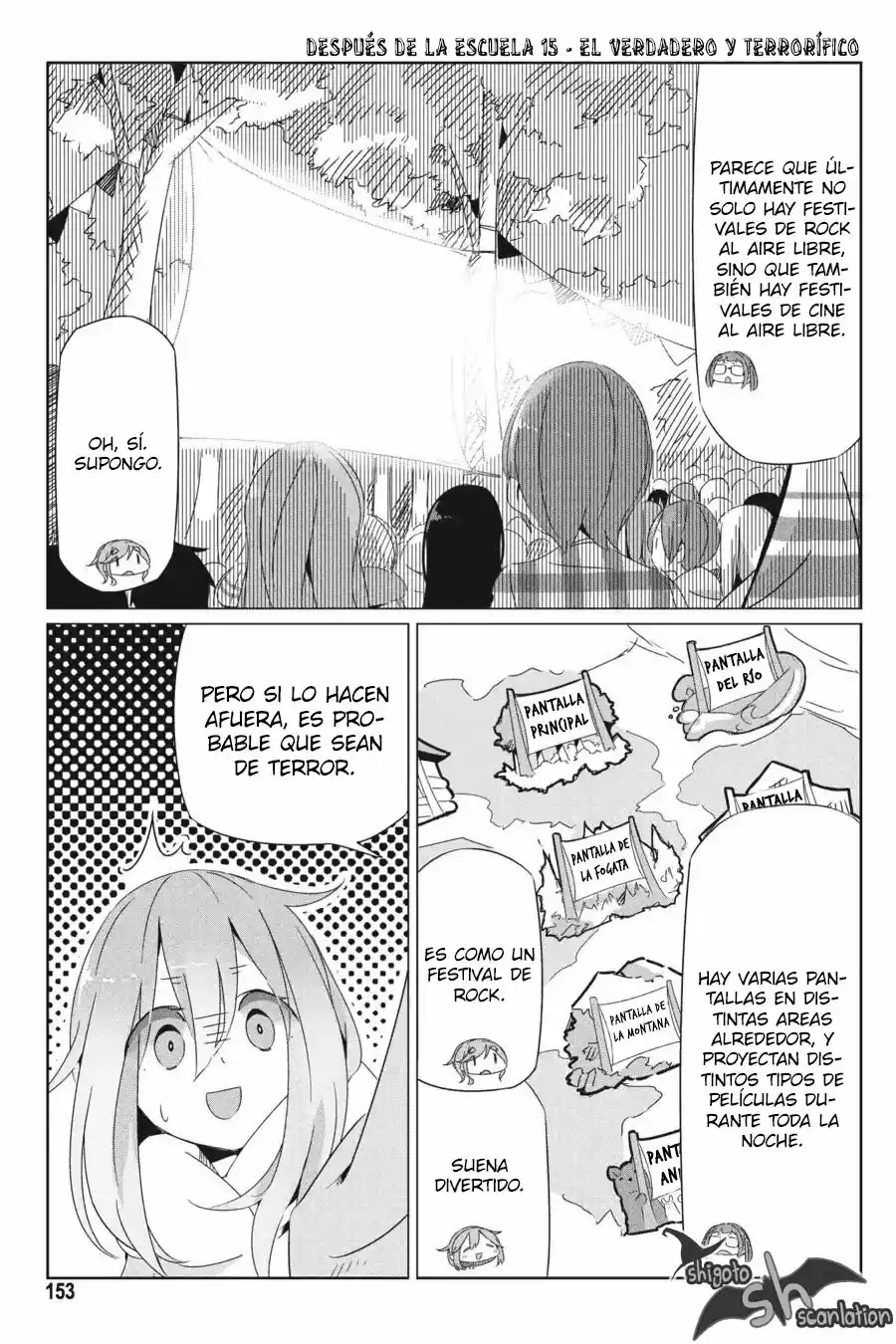 Yurucamp capítulo 23.50, página 5