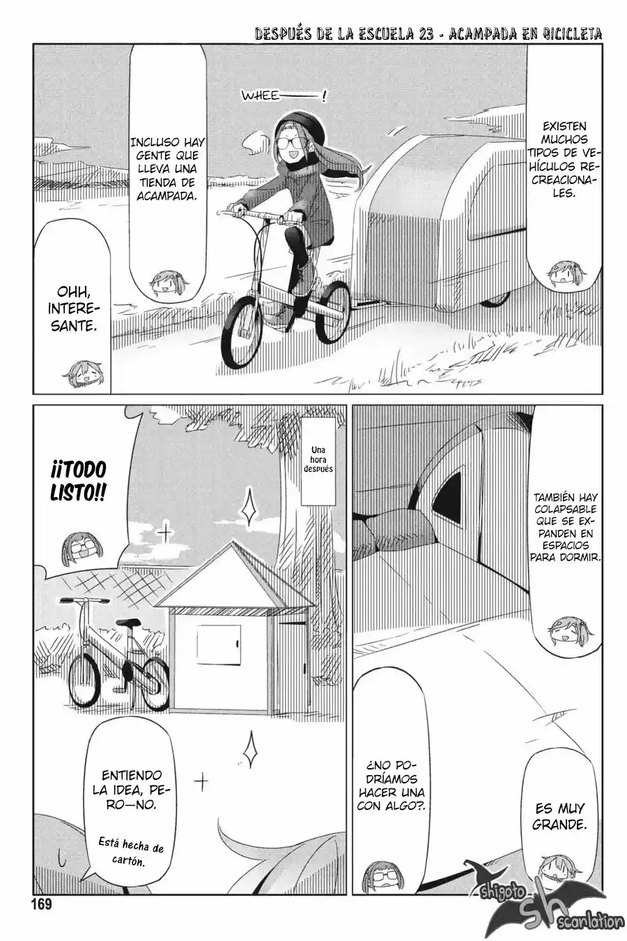 Yurucamp capítulo 23.50, página 21