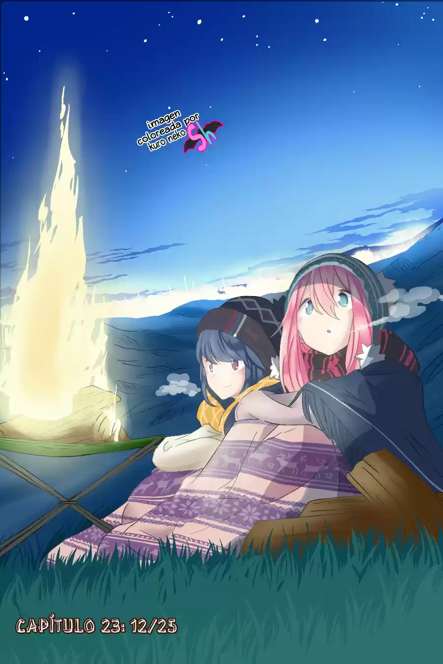 Yurucamp capítulo 23, página 4