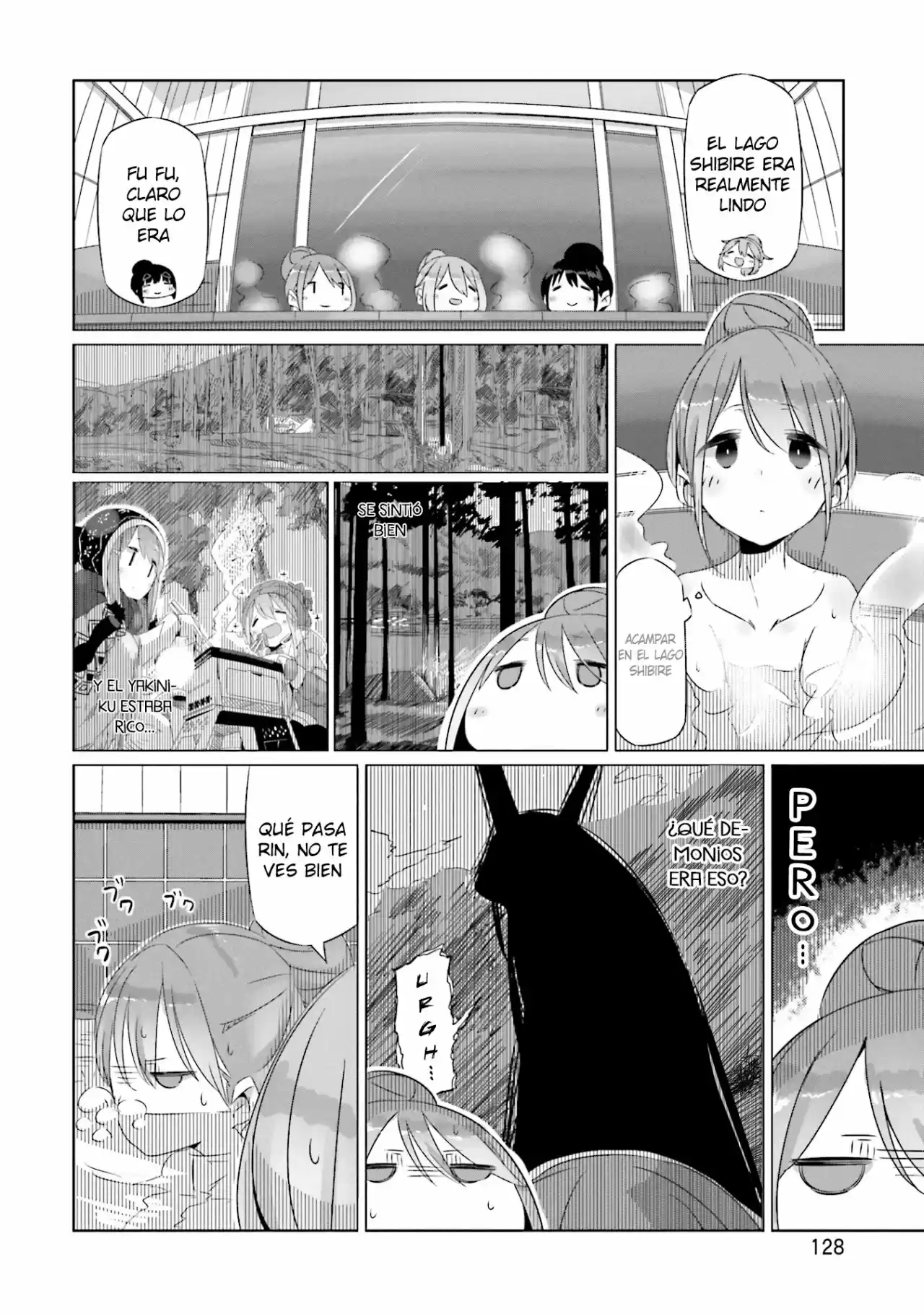 Yurucamp capítulo 23, página 8