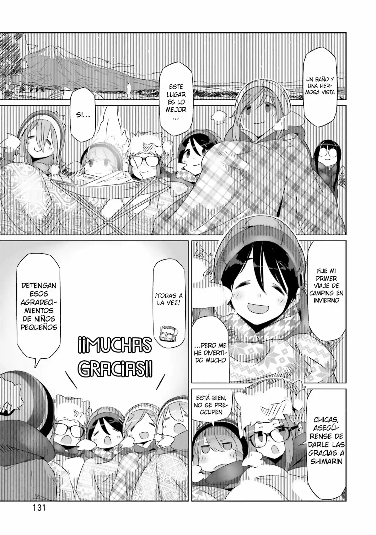 Yurucamp capítulo 23, página 11