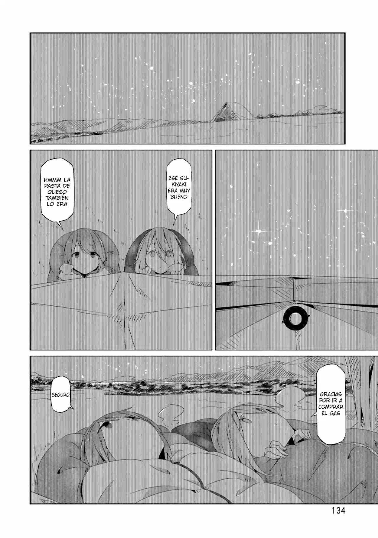 Yurucamp capítulo 23, página 14